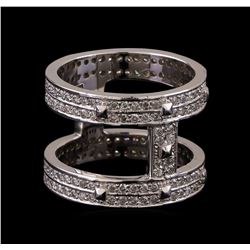 14KT White Gold 0.42 ctw Diamond Ring