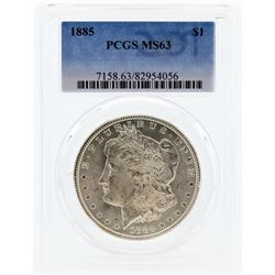 1885 PCGS MS63 Morgan Silver Dollar