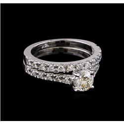 1.30 ctw Diamond Ring - 14KT White Gold