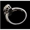 Image 3 : 1.32 ctw Diamond Ring - 18KT White Gold