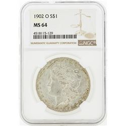 1902-O MS64 NGC Morgan Silver Dollar