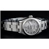 Image 6 : Rolex SS Slate Grey Roman With Square Track Oyster Band DateJust Ladies Watch