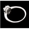 Image 3 : 0.93 ctw Diamond Ring - 14KT White Gold