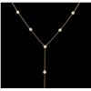 Image 2 : 1.63 ctw Diamond Necklace - 18KT Yellow Gold