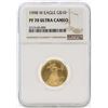 Image 1 : 1998-W PF70 Ultra Cameo $10 Gold Eagle