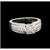 Image 1 : 1.37 ctw Diamond Ring - 14KT White Gold