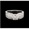 Image 2 : 1.37 ctw Diamond Ring - 14KT White Gold