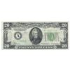 Image 1 : 1934 $20 Federal Reserve Note - Boston