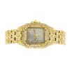 Image 1 : Cartier 18KT Gold 2.50 ctw Diamond Panthere Ladies Watch