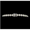 Image 3 : 2.50 ctw Diamond Tennis Bracelet - 18KT White Gold
