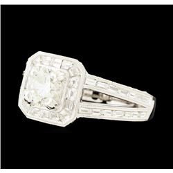 2.89 ctw Diamond Ring - 18KT White Gold