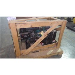 New unused in crate Onan 7500 power plant Liquid cooled Kubota diesel 18 KVA generator model DKAE -5