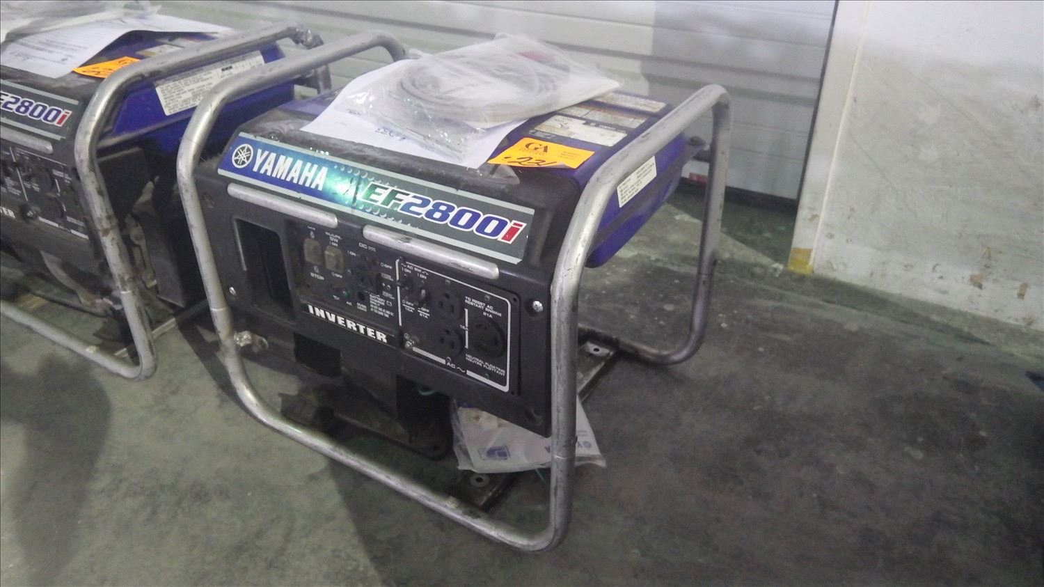 2008 Yamaha 2800 watt gas generator (NO ENGINE)