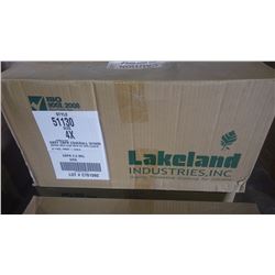 Lakeland Industries Pyrolon disposable coveralls, 1 case of 6 size 4XL