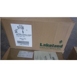Lakeland Industries Pyrolon disposable coveralls, 1 case of 6 size 5XL