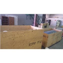 Quincy QSB - 40 air compressor and air tank for ice plant (newly overhauled, $10,000 in parts)