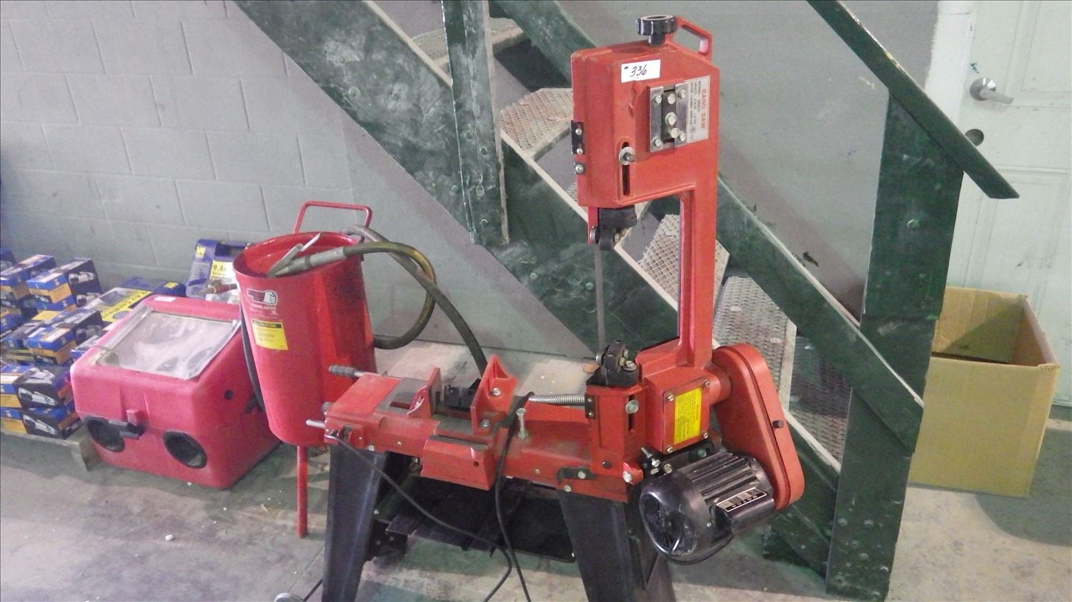 Band saw model G5012 3/4 HP motor single phase 4.5" capacity