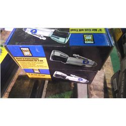 Two new unused pneumatic 3" Air cut off tools