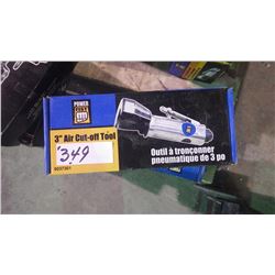 Two new unused pneumatic 3" Air cut off tools