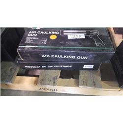 Two new unused air caulking guns