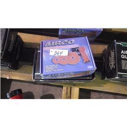 New unused Airco pneumatic 5" High speed sander, and pneumatic dual action orbital sander