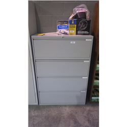 Four drawer filing cabinet