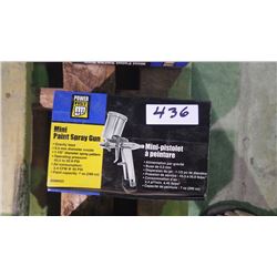 Two new unused mini paint spray guns
