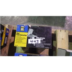 Two new unused mini paint spray guns