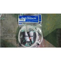 Four new unused plastic welding kits