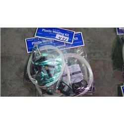 Four new unused plastic welding kits
