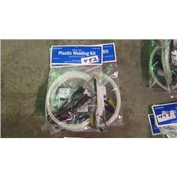 Four new unused plastic welding kits