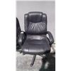 Image 1 : Adjustable leather office chair