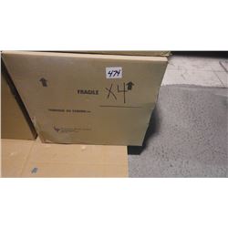 Four new unused 22"" toolboxes with lift out upper tray with side compartments