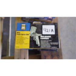 Two new unused mini paint spray guns