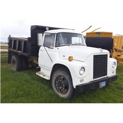 1966 IH Loadstar 1700 dump truck, 345 V8 gas eng., 5/2 spd., 5 yard box, 10.00/R20 rubber