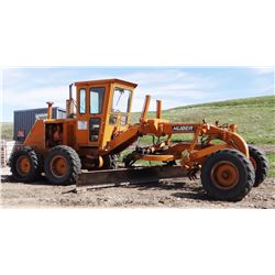 Huber road grader, GMC diesel eng., 14' blade, ripper. Runs and works like a champ!