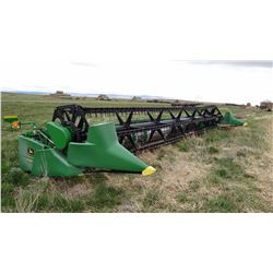 JD 930F flex header, 30', pickup reel, auger, fits 9600-9750 combines