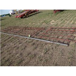 Drag harrows, (4) 5' sections w/ hitch, spike tooth, good cond.