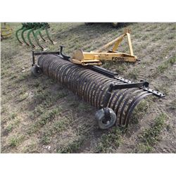 3 pt. rock rake, 8'