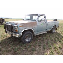 1983 Ford 1/2-ton, 4x4, 300 eng., 4 spd.