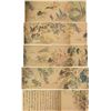 Image 1 : Liang Qi Chinese Watercolour on Long Hand Scroll