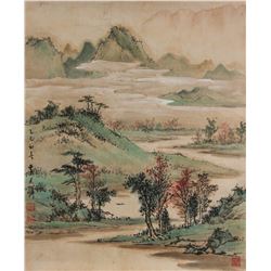 Huang Junbi 1898-1991 Chinese Watercolour on Paper