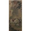 Image 1 : Jin Tinbiao ?-1767 Chinese Watercolour Silk Scroll