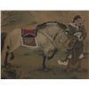 Image 3 : Jin Tinbiao ?-1767 Chinese Watercolour Silk Scroll