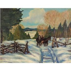 F.S.Coburn 1871-1960 Canadian Oil Board Frame 1910