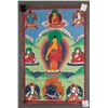 Image 2 : Tibetan Tanka Painting of Buddha on Canvas