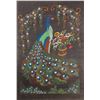 Image 1 : Chinese Embroidery Peacock Framed
