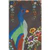 Image 2 : Chinese Embroidery Peacock Framed