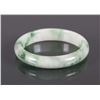 Image 1 : Burma Green and White Jadeite Bangle