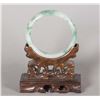 Image 3 : Burma Green and White Jadeite Bangle